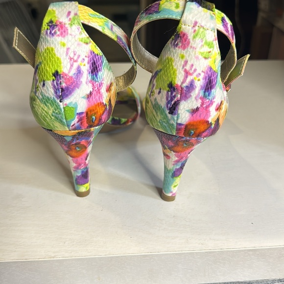 ANA Multicolored Dress Sandals - 8 1/2 - Picture 3 of 7